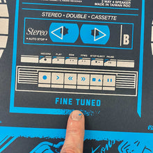 Load image into Gallery viewer, Crown Boombox : 19x25" Screenprint