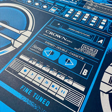 Load image into Gallery viewer, Crown Boombox : 19x25" Screenprint