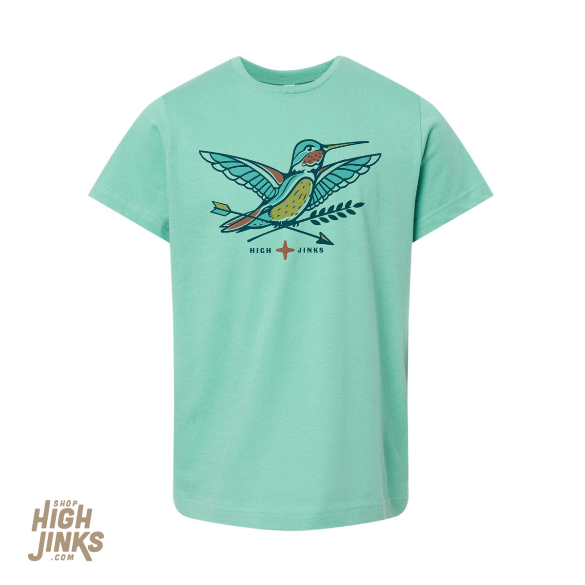 Hummingbird Tattoo : Kid's Unisex T-Shirt – High Jinks Apparel