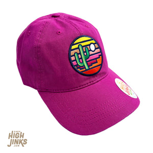 Stained Glass Sunset : Dad Cap
