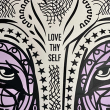 Load image into Gallery viewer, COYOTE SHRINE HEAD : 19x25 SCREENPRINT