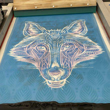 Load image into Gallery viewer, COYOTE SHRINE HEAD : 19x25 SCREENPRINT