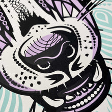 Load image into Gallery viewer, COYOTE SHRINE HEAD : 19x25 SCREENPRINT