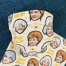 Load image into Gallery viewer, 100% Cotton Washable Face Mask : Stay Gold