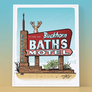 Buckhorn Baths : Archival Print