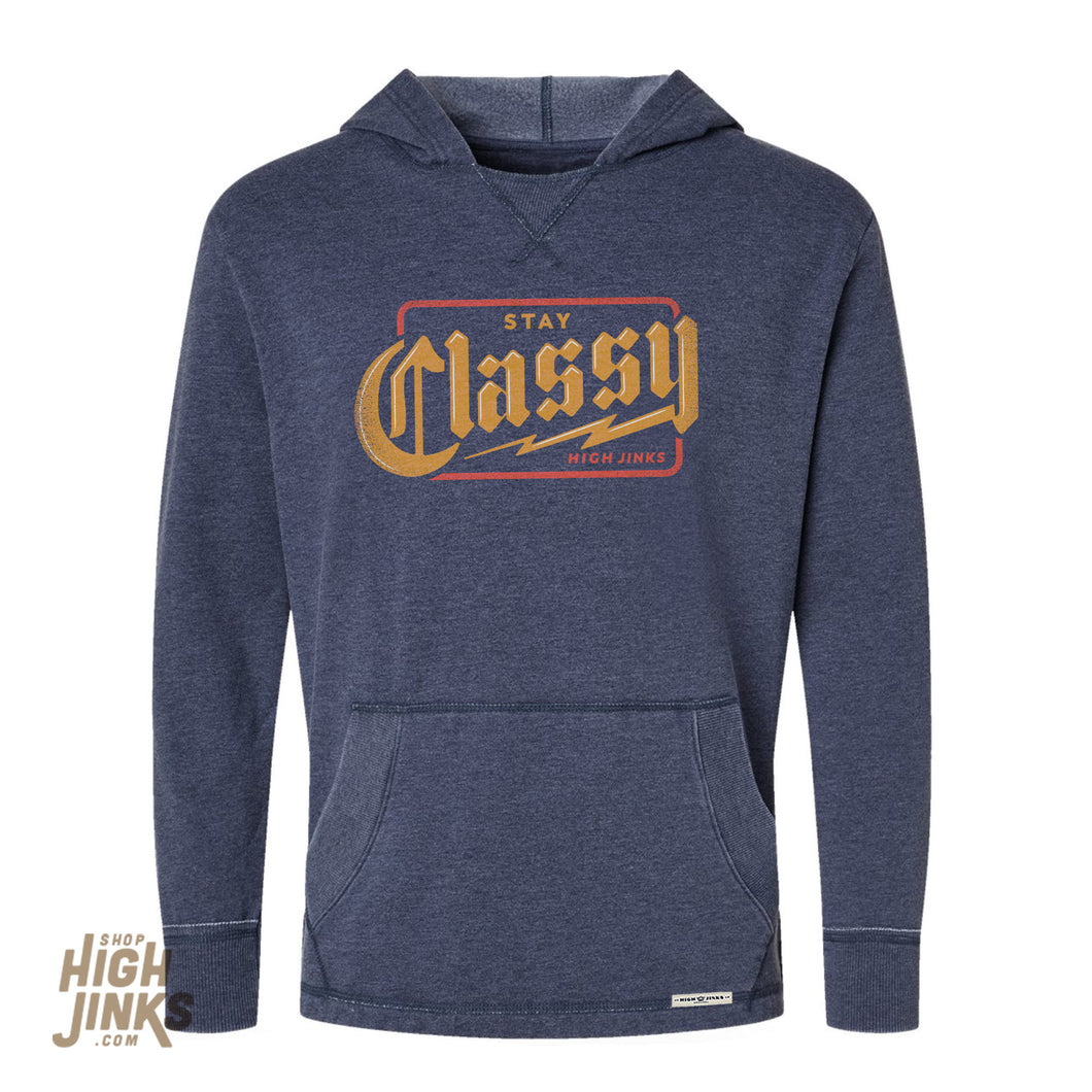 Stay Classy : Vintage Washed Hoody