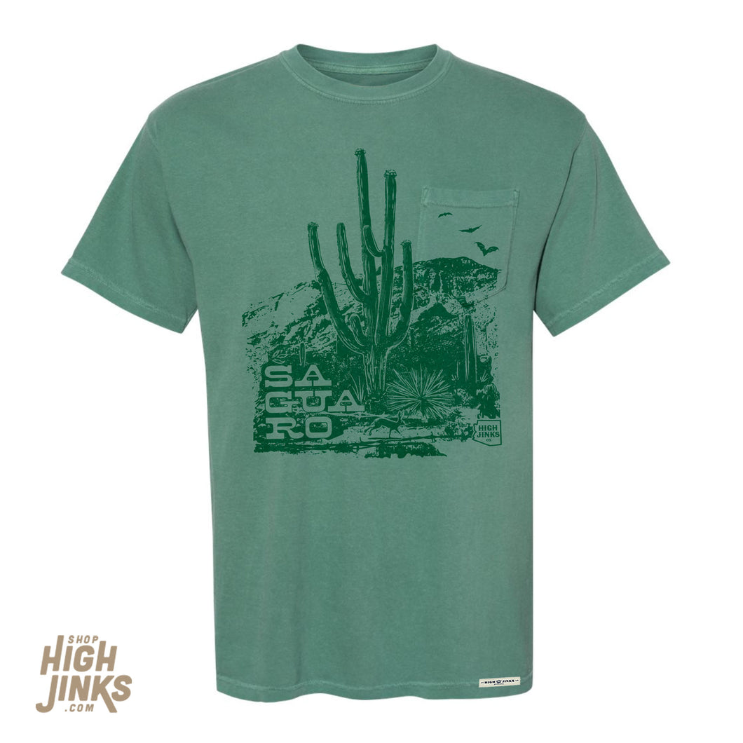 Saguaro : Adult's Crew Neck T-Shirt
