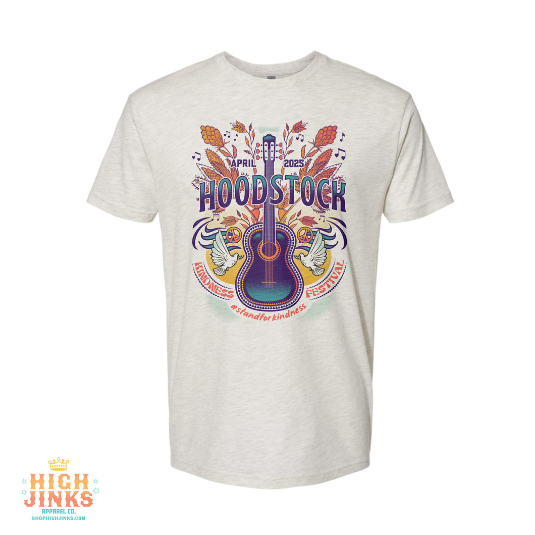 Hoodstock 2025 : UNISEX T SHIRT
