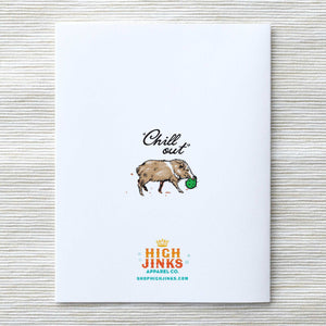 Have a lean a : Greeting Card