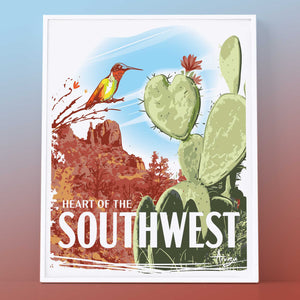 Heart of the Southwest : Archival Print