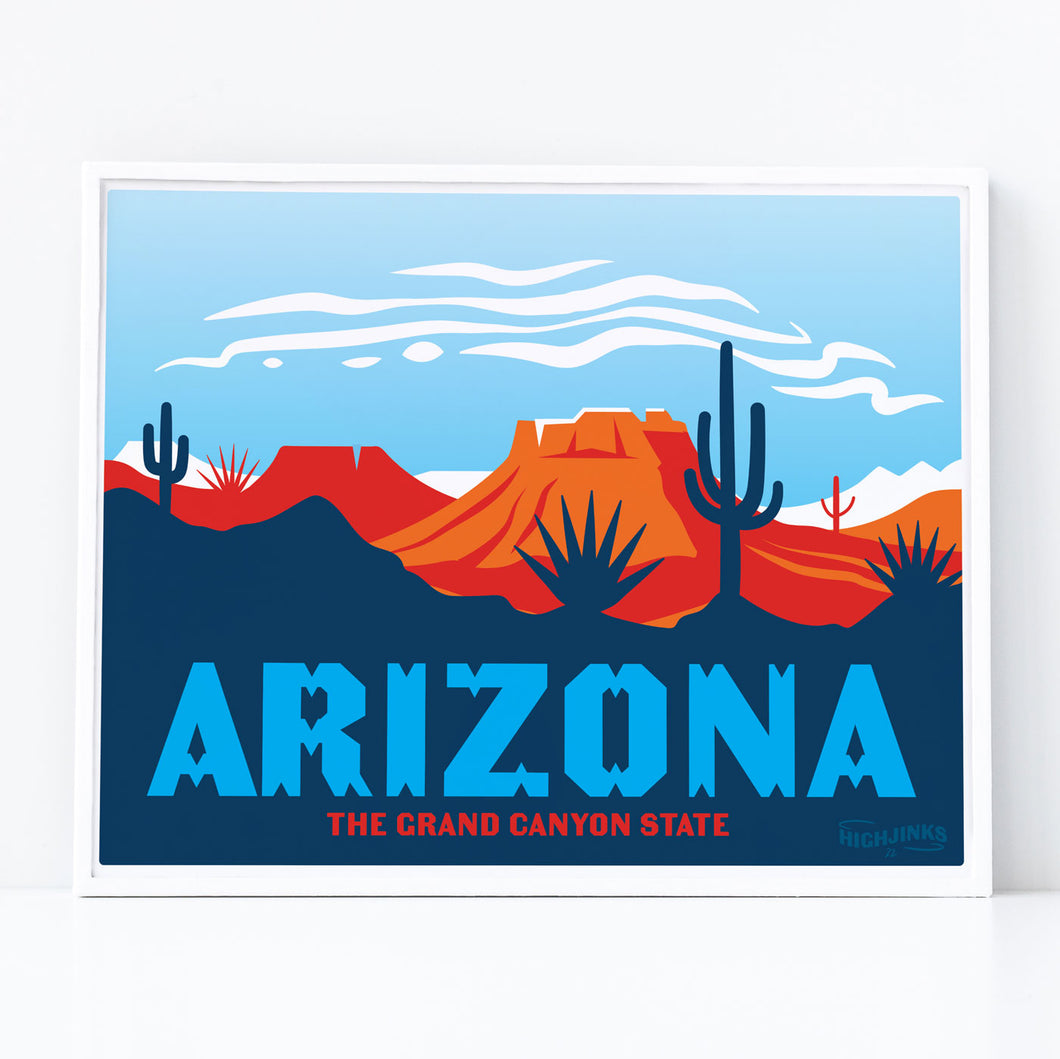 Arizona Landscape : Archival Print