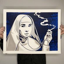 Load image into Gallery viewer, BAD HABIT : 19x25 SCREENPRINT
