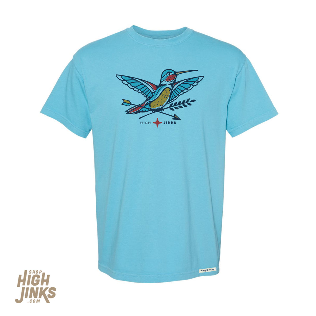 Hummingbird Tattoo : Adult's T-Shirt