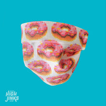 Load image into Gallery viewer, 100% Cotton Washable KIDS Face Mask : 8-Byte Donuts
