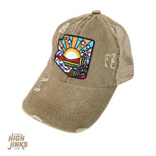 Load image into Gallery viewer, Color Max Desert : Ponytail Trucker Hat

