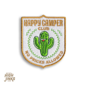 Happy Camper Club : Embroidered Felt Patch