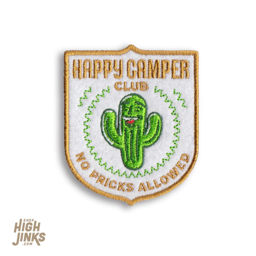 Happy Camper Club : Embroidered Felt Patch