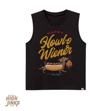 Load image into Gallery viewer, Happy Hallo-Wiener : Women&#39;s Muscle Tee
