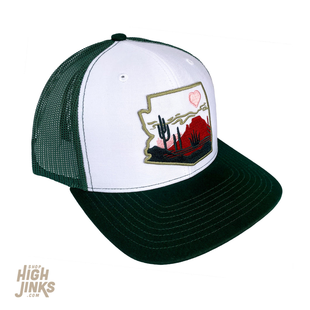 Heart of the Desert : Mid-Profile Trucker Hat