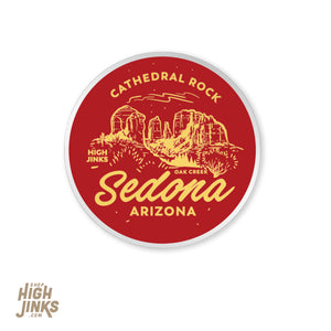 Local Love Sedona : 3" Mirror Detail Vinyl Sticker