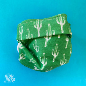 100% Cotton Washable Face Mask : Painted Saguaro