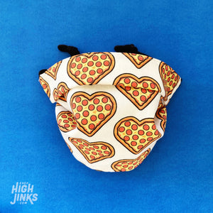 100% Cotton Washable KIDS Face Mask : Pizza Lover