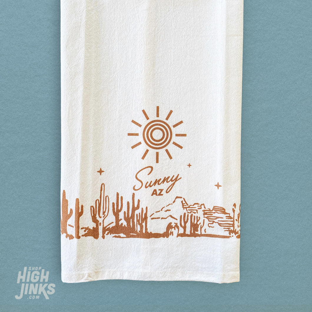 Sunny Arizona : Tea Towel