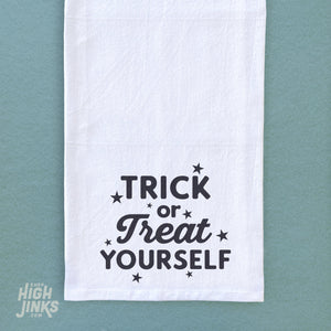 Trick or Treat Yourself : Halloween Tea Towel