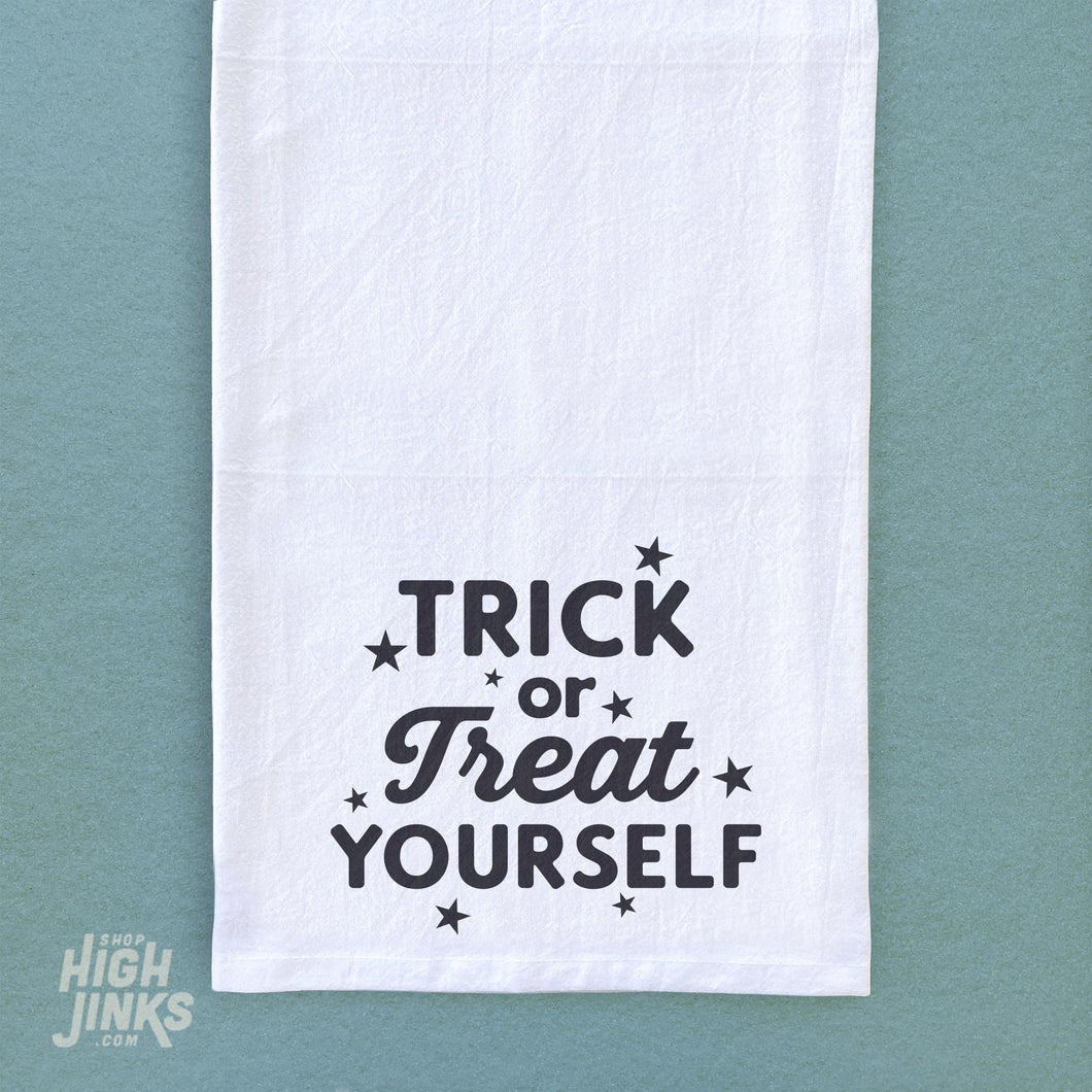 Trick or Treat Yourself : Halloween Tea Towel