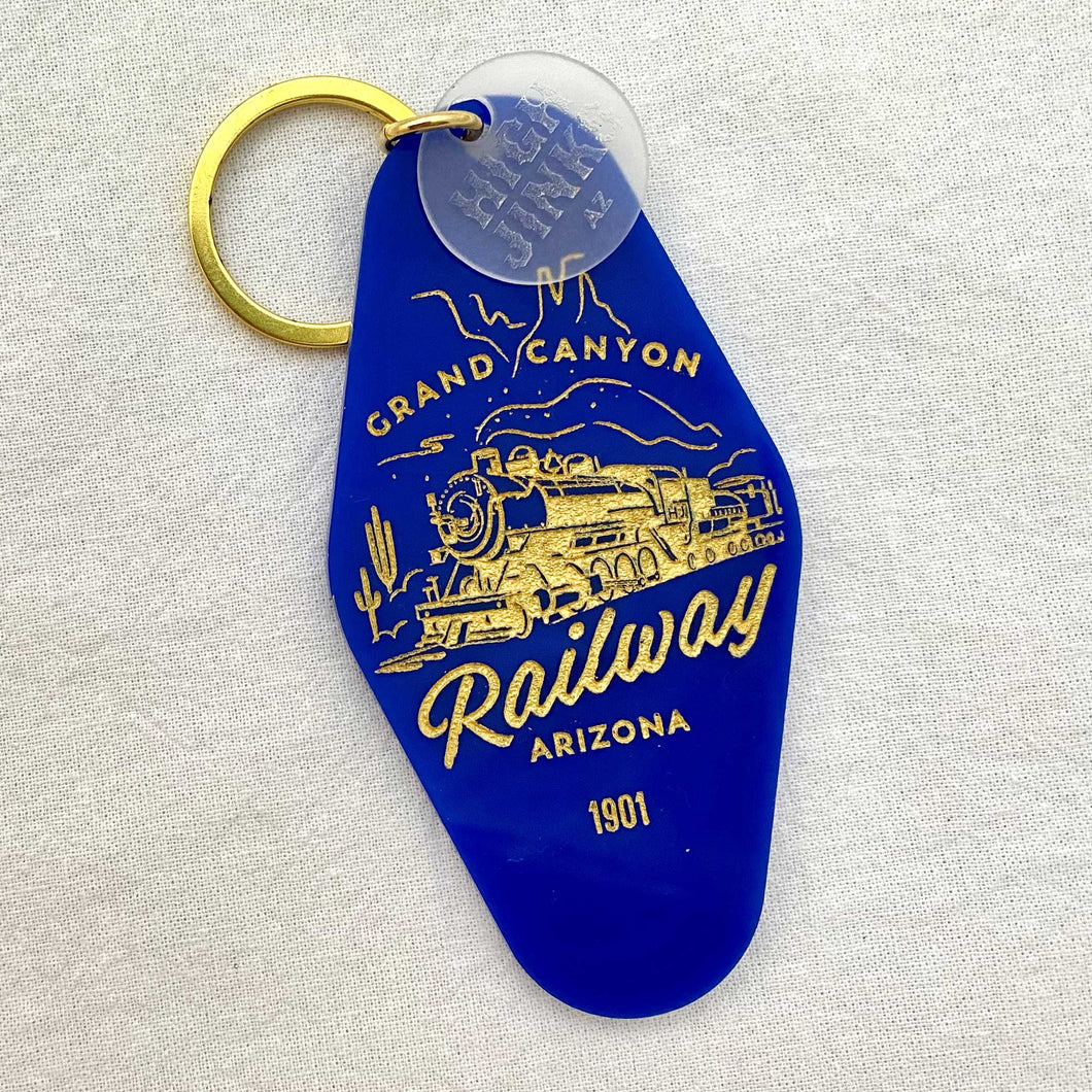 Grand Canyon Railway Local Love : Acrylic Key Tag