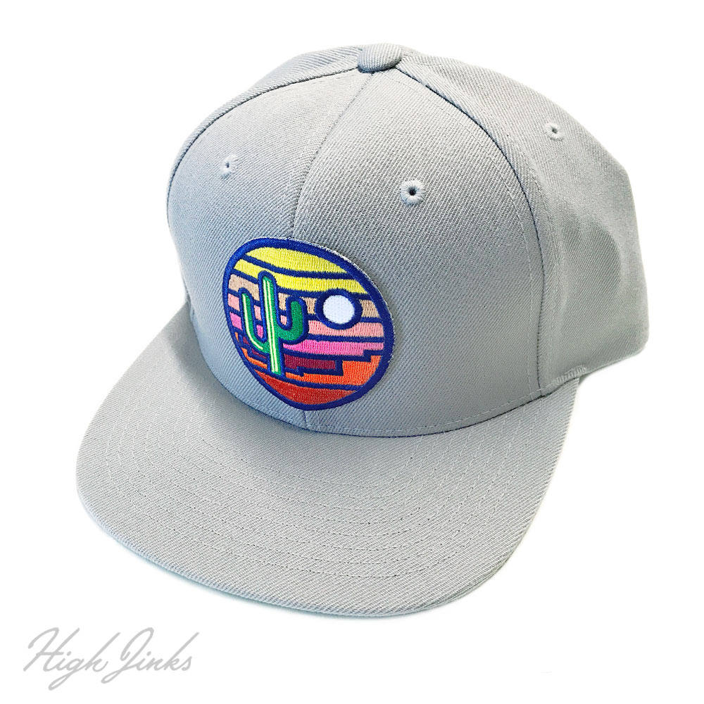 Stained Glass Sunset : Flat Bill Hat