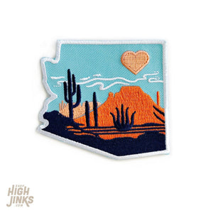 Heart of the Desert : Embroidered Patch