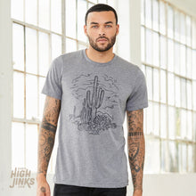 Load image into Gallery viewer, Sketchy Desert: Adult&#39;s Crew Neck T-Shirt
