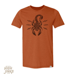 Electric Scorpion : Crew Neck T-Shirt