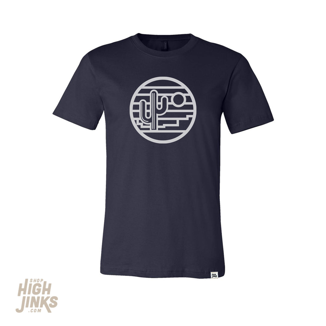 Saguaro Silhouette : Crew Neck T-Shirt