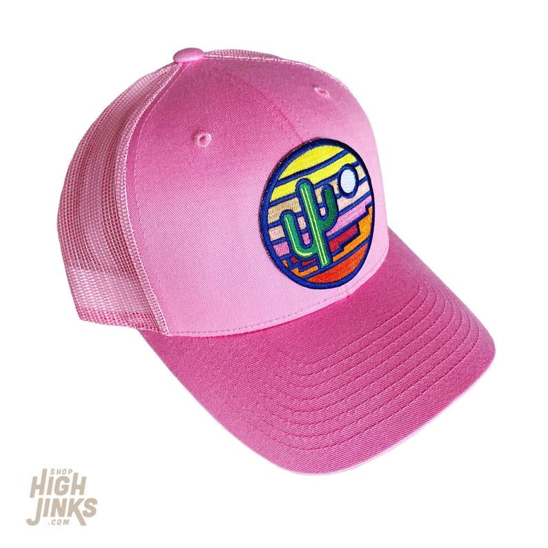 Stained Glass Sunset : Trucker Hat