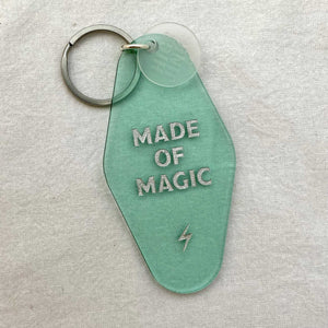 Made of Magic : Iridescent Acrylic Key Tag