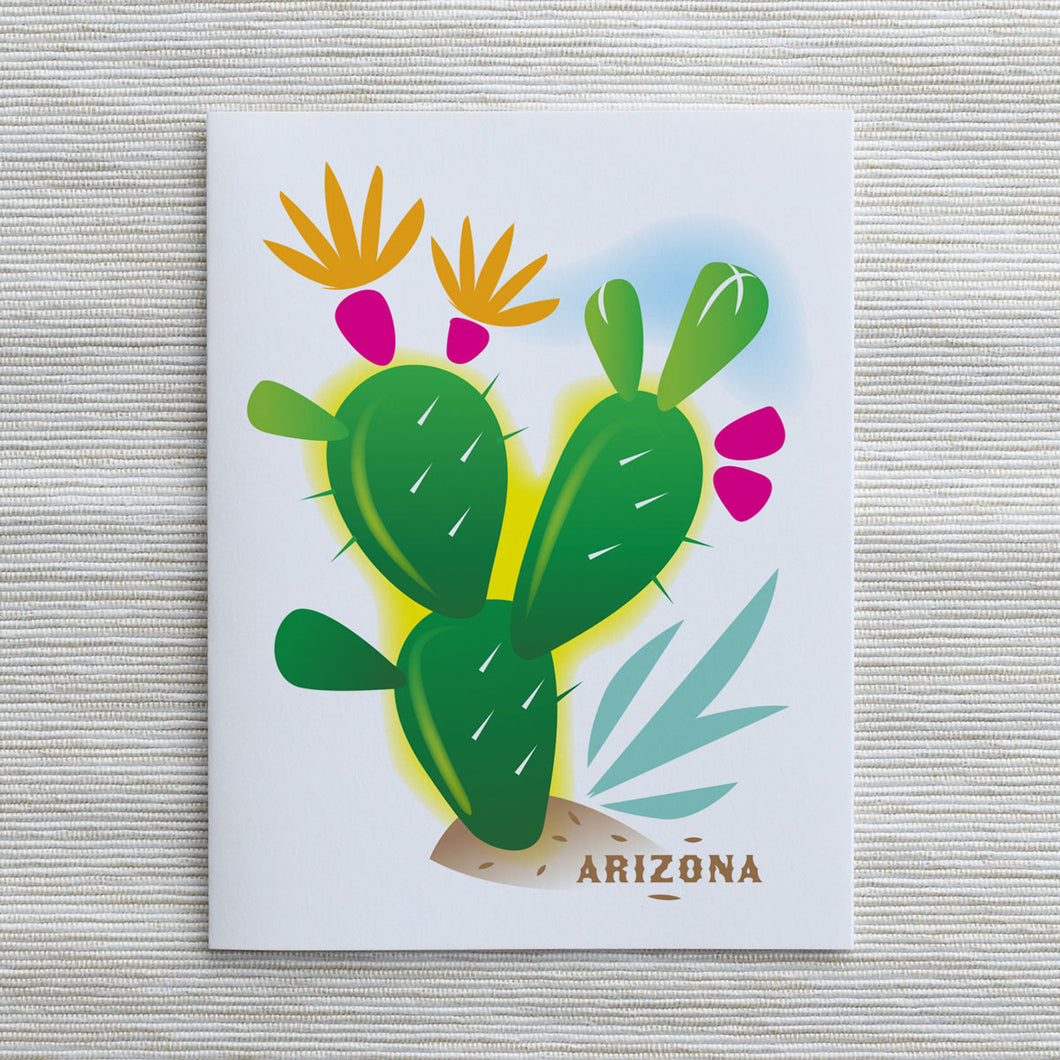 Prickly Pear  Greeting Card